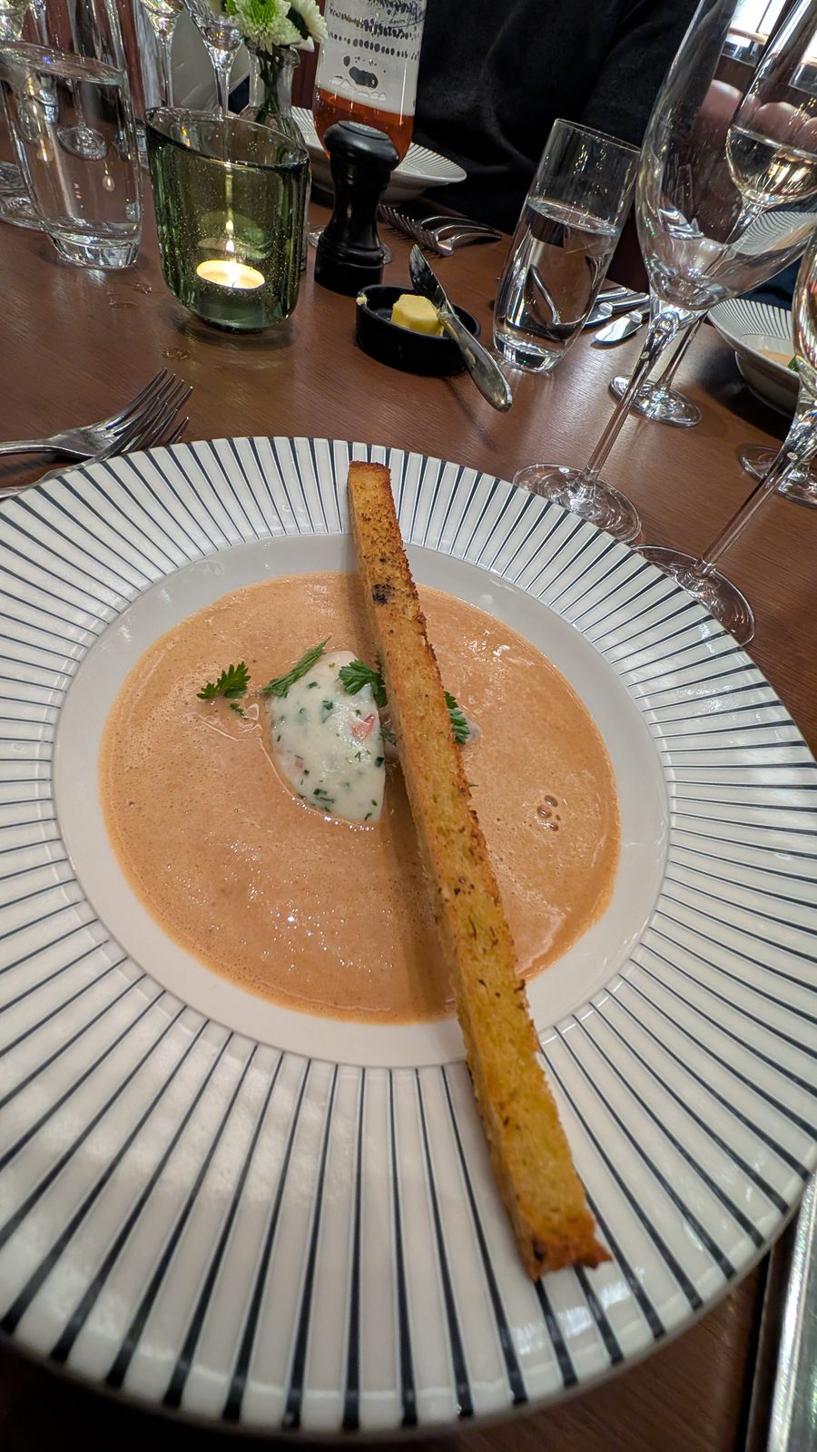 Dinner course 1